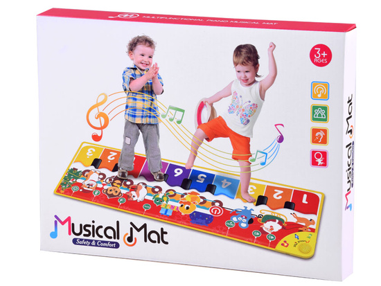 PIANO Interactive musical dance mat NUMBERS ZA4398