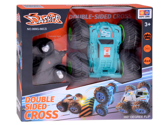 Acrobatic remote-controlled car STUNT CAR pirouette RC0638