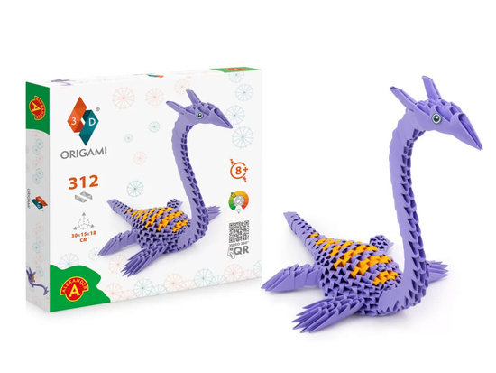 Alexander zestaw kreatywny Origami 3D – Plezjozaur ZA6084