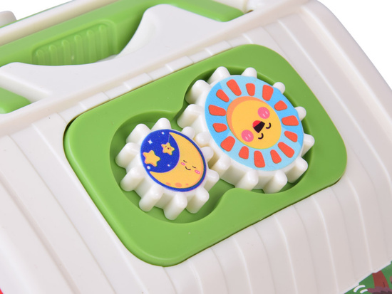 Interactive educational house farm blocks animal sounds sorter ZA5956