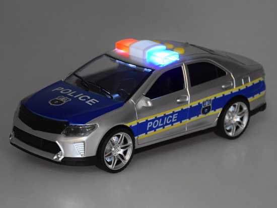 Police car police car sounds light opening doors ZA5221