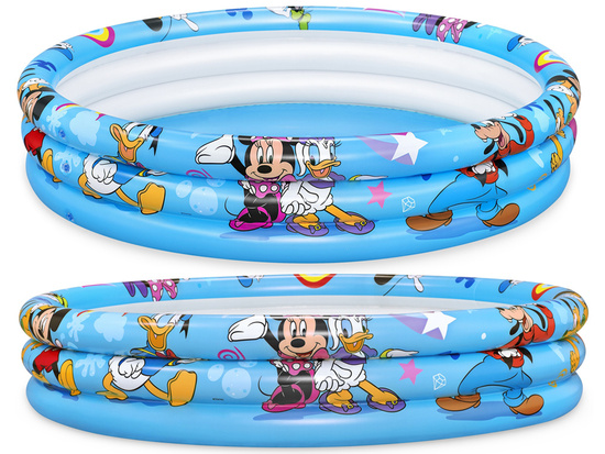 Bestway Inflatable Pool 122x25cm Disney Mickey Children's Paddling Pool 91007