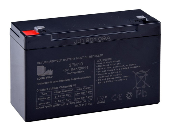 Gel battery 6V 10Ah SERA042