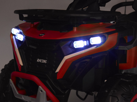 Large battery-powered quad for kids 4x4 PA0328 Red 