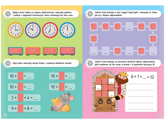 Math games with a magic magnifying glass. For ages 7 and up KS1177