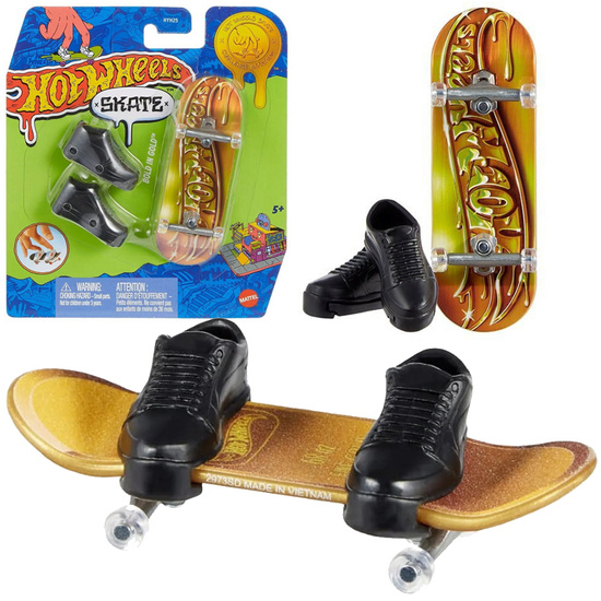 Zabawka Finger Skateboard Hot Wheels – zabawa dla Małego Skatera ZA6001