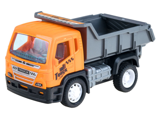 Set of autecked construction cars tipper crane ZA2103