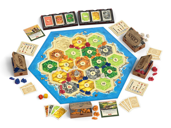 Rebel Family-Economic Board Game Catan (2025 Edition) GR0833