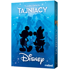 Rebel Towarzyska Gra karciana Tajniacy  Disney 8+ GR0758