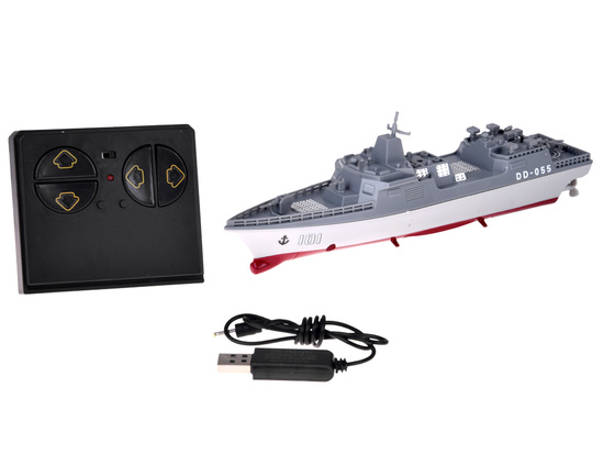 Remote Controlled Battleship Destroyer DD-055 Scale 1:890 RC0733