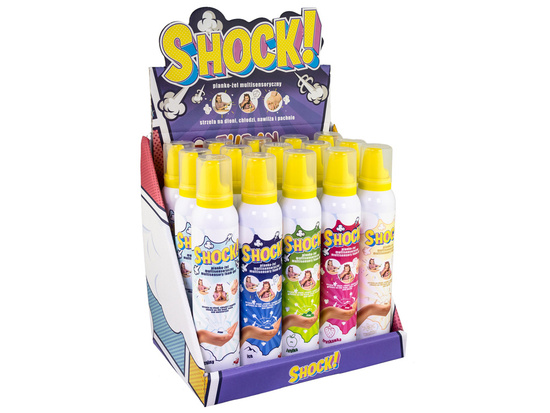 TUBAN SHOCK Effervescent hand foam gel 200ml ZA3737