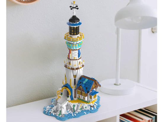 Reobrix Licensed Building Blocks Medieval Lighthouse 2966pcs ZA5805