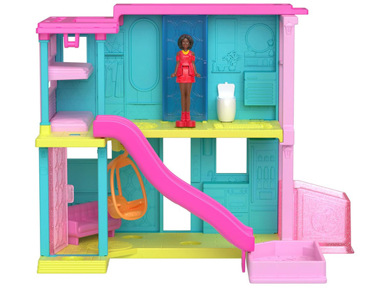 Mattel Mini BarbieLand Dollhouse + Doll and Pet + Accessories ZA6039 B