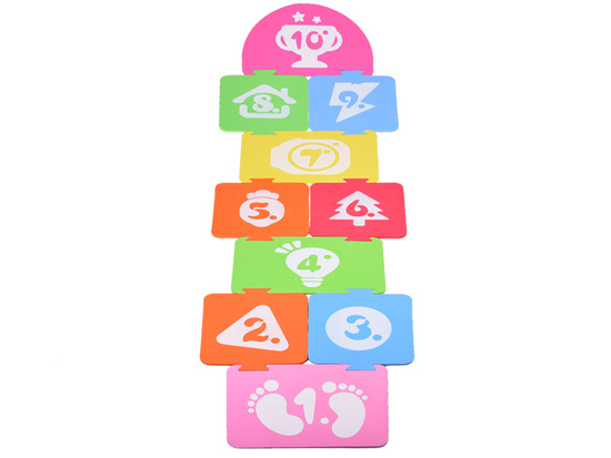 Dynamic movement game HOPPS - foam puzzle ZA5610