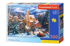 Puzzle 300 pcs. Sledding to Town
