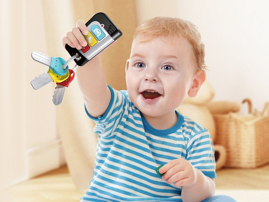 Interactive car keys with remote control for toddlers Sound + melodies ZA5871