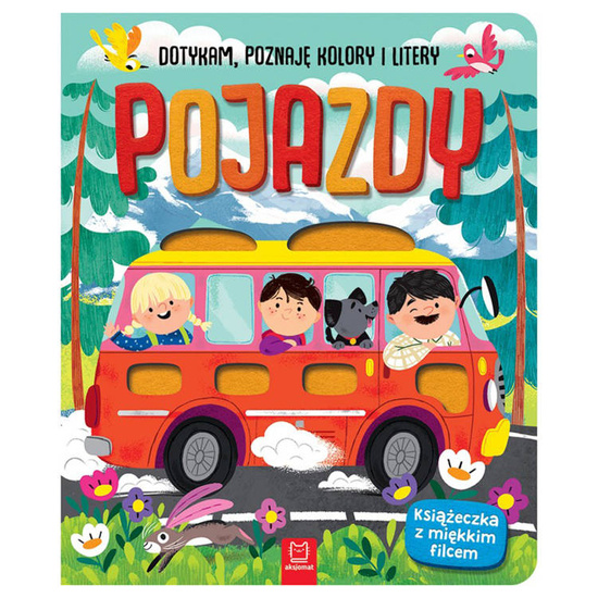 Pojazdy. Dotykam, poznaję kolory i litery. KS0815