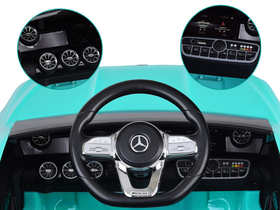 Mercedes AMG CLA 45s battery-powered car for children, rocking effect PA0307