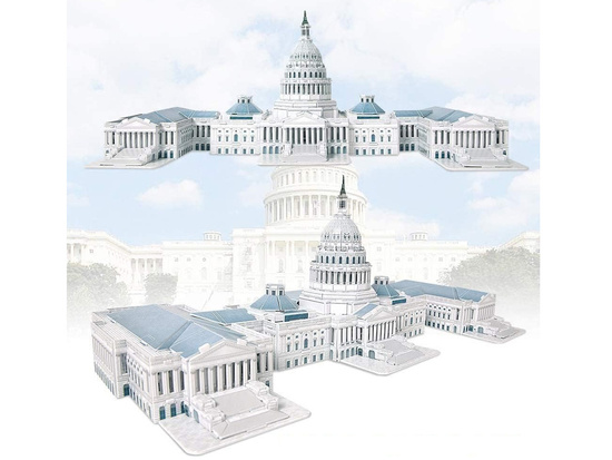 The Capitol Hill 3D Puzzle 132-pieces 3D Puzzle ZA5400