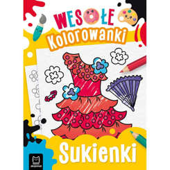 Aksjomat Wesołe kolorowanki. Sukienki KS0591