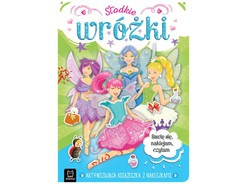 Aksjomat Słodkie Wróżki książeczka z naklejkami KS0499