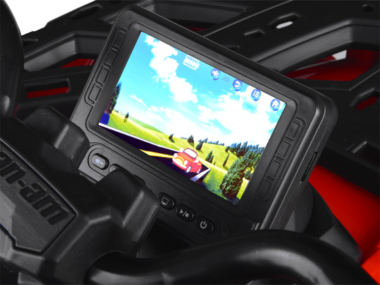 Battery-powered quad for children 2 people CAN-AM OUTLANDER 4x4 LED panel PA0326