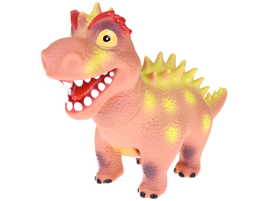 Interactive rubber dinosaur figurine with roaring sound ZA5725
