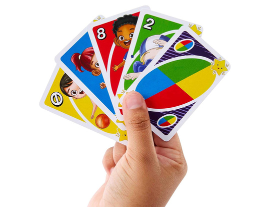UNO Junior Move Playing Cards Children's Card Game GR0776