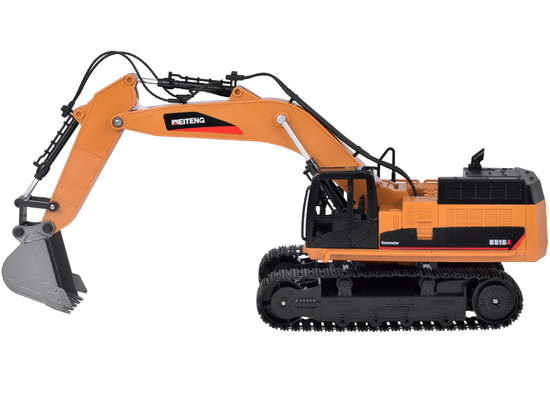 Solid Excavator on tracks effect Smoke Sound LED Light + Remote Control RC0698