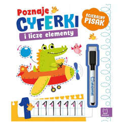 I learn numbers and count elements. Erasable marker KS0972