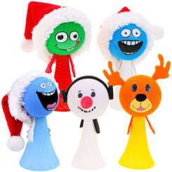 Santa's Elf Jumper spring toy Santa Claus Reindeer Snowman ZA 4708