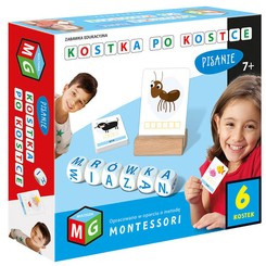 Multigra Gra Kostka po kostce - pisanie 6 kostek GR0645