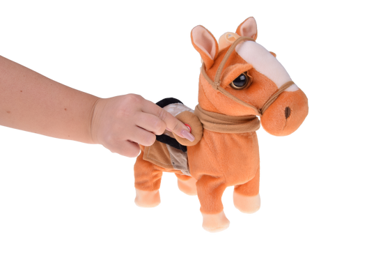 Interactive COWBOY HORSE walks, neighs, and dances. Country ihaaa! ZA5772