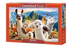 Puzzle 1000-elementów Llamas Selfie