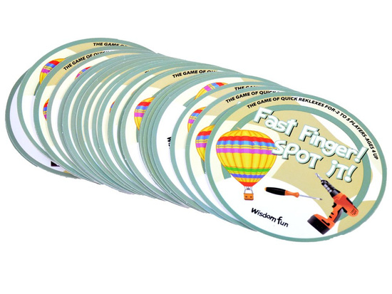 Fast Finger Card Game - Find the Pair PROFESSIONS round cards ZA3290