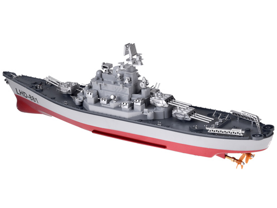 Remote Controlled Huge Ship BATTLESHIP LHD-881 Scale 1:390 RC0736