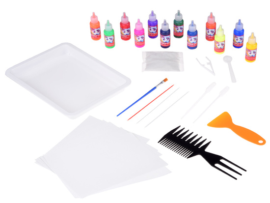 Hydrographics water painting set 12 colors EBRU ZA5921