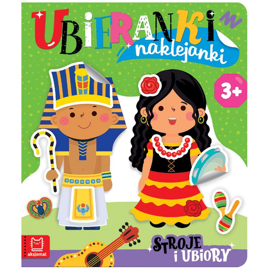 Aksjomat Ubieranki naklejanki– odkrywaj świat przez modę i kulturę! KS1142