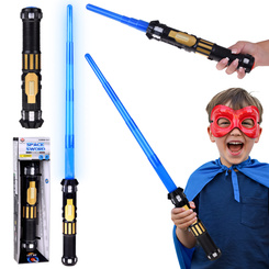 Rozkładany Świetlny Miecz Gwiezdnego Wojownika Światło Dźwięk ZA5888