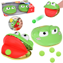 Sports set - arcade game FROG Launcher + 4 balls ZA5604