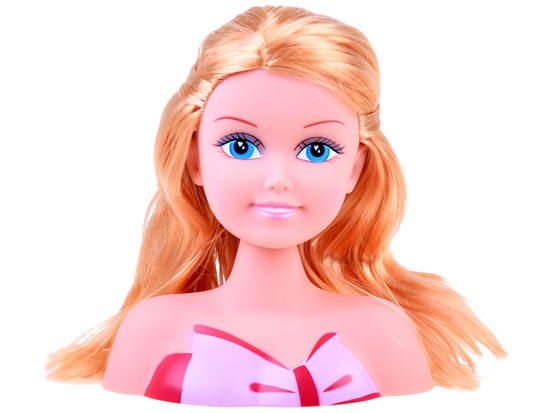 Doll blonde head for combing hairdresser ZA3940