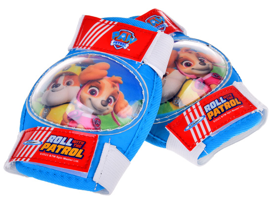 Buckle-up elbow pads S and knee pads M for kids Paw Patrol SP0849