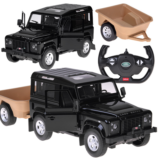 Rastar remote-controlled car Land Rover Defender 1:14 remote control with lights RC0712