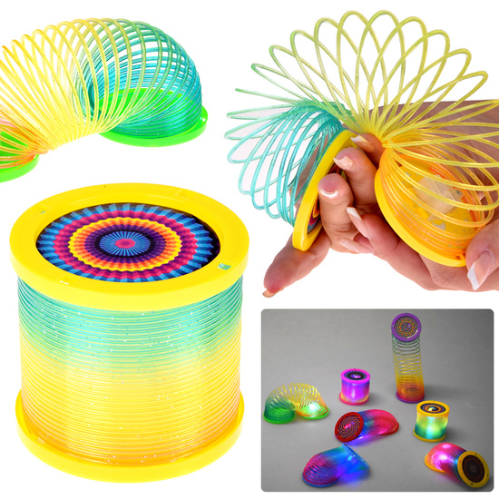 Rainbow spring DISCO 2 in 1 - Colorful LED lighting and projector ZA5890
