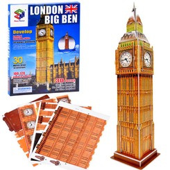 Puzzle 3D 30-elementów Londyn Big Ben ZA3802