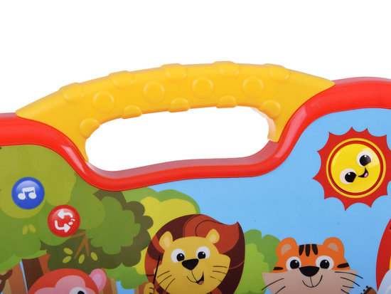 Educational interactive organ with animals, sounds, melodies ZA5955