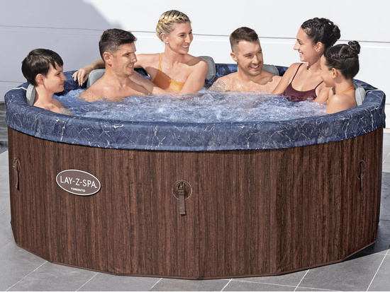 Bestway Lay-Z-Spa Toronto hydromassage 5-7 people 190cm WiFi application 2024 6001W