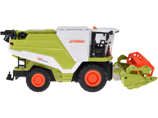 Large Combine Harvester for Corn Grain with SMOKE Light Sound Remote Control RC0716