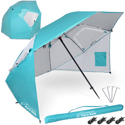 Chalkidiki Para Sole Beach Umbrella UPF 50+ for the Beach for the Garden SP0784