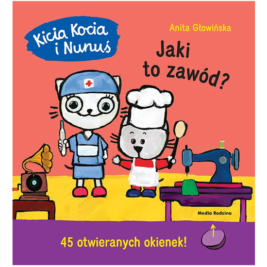 Media Family Kitty Cat and Nunuś. What is their profession? KS1245